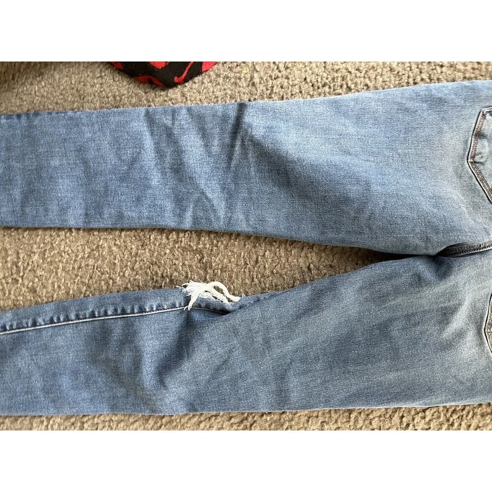 American Eagle AEO Distressed  Size 6 Mom Jean Jeggings - Picture 7 of 12